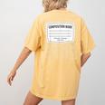 Matching Group Halloween Costume For Teachers Women's Comfort Colors T-Shirt Back Print Mustard