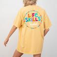 Matching Life Skills Squad Teacher Special Ed SPED Team Crew Women's Comfort Colors T-Shirt Back Print Mustard Matching Life Skills Squad Teacher Special Ed SPED Team Crew Women's Comfort Colors T-Shirt Back Print Mustard