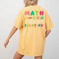 Math Gives Us Hope That Every Problem Has A Solution Teacher For Men Women Girls Kids Women's Comfort Colors T-Shirt Back Print Mustard Math Gives Us Hope That Every Problem Has A Solution Teacher For Men Women Girls Kids Women's Comfort Colors T-Shirt Back Print Mustard