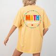 Math Interventionist Teacher Coach Squad Mathematics STEM Women's Comfort Colors T-Shirt Back Print Mustard Math Interventionist Teacher Coach Squad Mathematics STEM Women's Comfort Colors T-Shirt Back Print Mustard