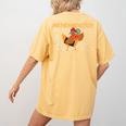 Math Nerd The Mathemachicken a Math Teacher Women's Comfort Colors T-Shirt Back Print Mustard Math Nerd The Mathemachicken a Math Teacher Women's Comfort Colors T-Shirt Back Print Mustard