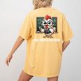 Math Teacher Chicken Mathemachicken Pun Women's Comfort Colors T-Shirt Back Print Mustard Math Teacher Chicken Mathemachicken Pun Women's Comfort Colors T-Shirt Back Print Mustard
