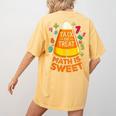 Math Teacher Halloween Costume Trick Or Treat Math Sweet Women's Comfort Colors T-Shirt Back Print Mustard Math Teacher Halloween Costume Trick Or Treat Math Sweet Women's Comfort Colors T-Shirt Back Print Mustard