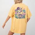 Microscope Flower Butterfly Biology Science Teacher Student Women's Comfort Colors T-Shirt Back Print Mustard Microscope Flower Butterfly Biology Science Teacher Student Women's Comfort Colors T-Shirt Back Print Mustard