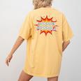 Mission Possible Motivational Inspirational School Teacher Women's Comfort Colors T-Shirt Back Print Mustard Mission Possible Motivational Inspirational School Teacher Women's Comfort Colors T-Shirt Back Print Mustard