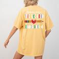Mothers Day For Teacher Dog Lover Dog Mom Teacher Women's Comfort Colors T-Shirt Back Print Mustard Mothers Day For Teacher Dog Lover Dog Mom Teacher Women's Comfort Colors T-Shirt Back Print Mustard