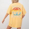 Music For Men Women Music Teacher Music Lover Women's Comfort Colors T-Shirt Back Print Mustard