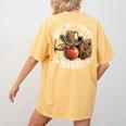 Not My First Rodeo Back To School Teacher Women's Comfort Colors T-Shirt Back Print Mustard Not My First Rodeo Back To School Teacher Women's Comfort Colors T-Shirt Back Print Mustard