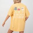 Nothing Beats 1st Grade Back To School Kids Teachers Women's Comfort Colors T-Shirt Back Print Mustard Nothing Beats 1st Grade Back To School Kids Teachers Women's Comfort Colors T-Shirt Back Print Mustard