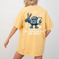 Nothing Beats 3rd Grade Back To School Kids Teachers Women's Comfort Colors T-Shirt Back Print Mustard