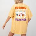 Nothing Scares Me I'm A Pre-K Teacher Halloween Ghosts Women's Comfort Colors T-Shirt Back Print Mustard Nothing Scares Me I'm A Pre-K Teacher Halloween Ghosts Women's Comfort Colors T-Shirt Back Print Mustard