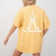 Oh Geometree Math Teacher Geometry Christmas Tree For Men Women Kids Women's Comfort Colors T-Shirt Back Print Mustard