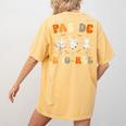 Pas De Boo-Rée Ghost Ballet Dancer Halloween Dance Teacher Women's Comfort Colors T-Shirt Back Print Mustard Pas De Boo-Rée Ghost Ballet Dancer Halloween Dance Teacher Women's Comfort Colors T-Shirt Back Print Mustard
