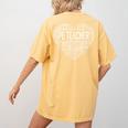 PE Physical Education Teacher PEAppreciation Coach Women's Comfort Colors T-Shirt Back Print Mustard PE Physical Education Teacher PEAppreciation Coach Women's Comfort Colors T-Shirt Back Print Mustard