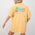 Peace Love Art Painting Palette Art Teacher Women's Comfort Colors T-Shirt Back Print Mustard Peace Love Art Painting Palette Art Teacher Women's Comfort Colors T-Shirt Back Print Mustard