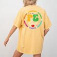 Physical Education PE Instructor Coach Teacher Gym Women's Comfort Colors T-Shirt Back Print Mustard Physical Education PE Instructor Coach Teacher Gym Women's Comfort Colors T-Shirt Back Print Mustard