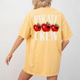 Pirate Crew Pirate Teacher Team Squad Talk Like A Pirate Day For Men Women Kids Women's Comfort Colors T-Shirt Back Print Mustard Pirate Crew Pirate Teacher Team Squad Talk Like A Pirate Day For Men Women Kids Women's Comfort Colors T-Shirt Back Print Mustard