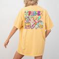Pre K Back To School Teacher Student Men Women Kids Women's Comfort Colors T-Shirt Back Print Mustard Pre K Back To School Teacher Student Men Women Kids Women's Comfort Colors T-Shirt Back Print Mustard