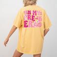 In My Pre-K Era Teachers Women Back To School Kids Girls Women's Comfort Colors T-Shirt Back Print Mustard In My Pre-K Era Teachers Women Back To School Kids Girls Women's Comfort Colors T-Shirt Back Print Mustard
