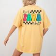 Pre-K Paraprofessional Teacher Back To School Vibes Women's Comfort Colors T-Shirt Back Print Mustard Pre-K Paraprofessional Teacher Back To School Vibes Women's Comfort Colors T-Shirt Back Print Mustard