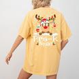Pre-k Teacher Squad Reindeer Teacher Christmas Women's Comfort Colors T-Shirt Back Print Mustard Pre-k Teacher Squad Reindeer Teacher Christmas Women's Comfort Colors T-Shirt Back Print Mustard