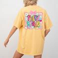 Preppy Third Grade Back To School Teacher Girl Kid Women's Comfort Colors T-Shirt Back Print Mustard Preppy Third Grade Back To School Teacher Girl Kid Women's Comfort Colors T-Shirt Back Print Mustard