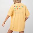 Preschool Teacher Kindergarten Teacher Definition Women's Comfort Colors T-Shirt Back Print Mustard Preschool Teacher Kindergarten Teacher Definition Women's Comfort Colors T-Shirt Back Print Mustard