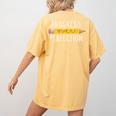 Progress Over Perfection Motivational Teacher Tee Women's Comfort Colors T-Shirt Back Print Mustard