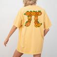 Pumpkin Pi Math Teacher Halloween Costume Geometry Women's Comfort Colors T-Shirt Back Print Mustard Pumpkin Pi Math Teacher Halloween Costume Geometry Women's Comfort Colors T-Shirt Back Print Mustard