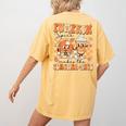 Pumpkin Spice Makes The Teacher Nice Teacher Graduation Women's Comfort Colors T-Shirt Back Print Mustard Pumpkin Spice Makes The Teacher Nice Teacher Graduation Women's Comfort Colors T-Shirt Back Print Mustard