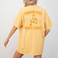 Pumpkin Spice And Music Advice Music Teacher Halloween Women's Comfort Colors T-Shirt Back Print Mustard Pumpkin Spice And Music Advice Music Teacher Halloween Women's Comfort Colors T-Shirt Back Print Mustard