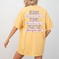 There Their They'Re Teacher English Grammar Police Women's Comfort Colors T-Shirt Back Print Mustard There Their They'Re Teacher English Grammar Police Women's Comfort Colors T-Shirt Back Print Mustard