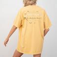 Reading 6–7 Teacher Librarian English Book Lover Quote Women's Comfort Colors T-Shirt Back Print Mustard