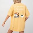 Reading 67 Six Seven Meme English Teacher Book Lover Women's Comfort Colors T-Shirt Back Print Mustard Reading 67 Six Seven Meme English Teacher Book Lover Women's Comfort Colors T-Shirt Back Print Mustard