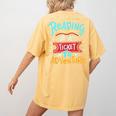 Reading Adventure Library Student Teacher Book Women's Comfort Colors T-Shirt Back Print Mustard Reading Adventure Library Student Teacher Book Women's Comfort Colors T-Shirt Back Print Mustard