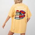 Reading Is My Super Power Superhero Best English Teacher Women's Comfort Colors T-Shirt Back Print Mustard Reading Is My Super Power Superhero Best English Teacher Women's Comfort Colors T-Shirt Back Print Mustard