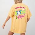 Ready To Rock School Shirt Students And Teachers Women's Comfort Colors T-Shirt Back Print Mustard