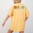 Retired Chemistry Teacher Science Retirement Chemistry Women's Comfort Colors T-Shirt Back Print Mustard Retired Chemistry Teacher Science Retirement Chemistry Women's Comfort Colors T-Shirt Back Print Mustard