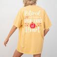 Retired Daycare Teacher Retirement For Daycare Teacher Women's Comfort Colors T-Shirt Back Print Mustard Retired Daycare Teacher Retirement For Daycare Teacher Women's Comfort Colors T-Shirt Back Print Mustard