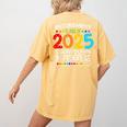 Retirement Class Of 2025 Teacher Countdown Loading Teacher Women's Comfort Colors T-Shirt Back Print Mustard