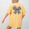 Retro Special Education Squad Coquette Bow SPED Teacher Women's Comfort Colors T-Shirt Back Print Mustard