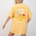 This Is My Scary 6th Grade ELA Costume Teacher Men Women Women's Comfort Colors T-Shirt Back Print Mustard This Is My Scary 6th Grade ELA Costume Teacher Men Women Women's Comfort Colors T-Shirt Back Print Mustard