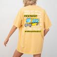 School Bus Driver Life Last Day Of School Teacher Kids Women's Comfort Colors T-Shirt Back Print Mustard School Bus Driver Life Last Day Of School Teacher Kids Women's Comfort Colors T-Shirt Back Print Mustard