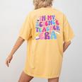 In My Science Teacher Era Teacher Women's Comfort Colors T-Shirt Back Print Mustard In My Science Teacher Era Teacher Women's Comfort Colors T-Shirt Back Print Mustard