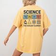 Science Teacher Periodic Table Jokes Chemistry Pun Women's Comfort Colors T-Shirt Back Print Mustard Science Teacher Periodic Table Jokes Chemistry Pun Women's Comfort Colors T-Shirt Back Print Mustard