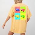 Scooter Physical Education PE Gym Teacher Women's Comfort Colors T-Shirt Back Print Mustard Scooter Physical Education PE Gym Teacher Women's Comfort Colors T-Shirt Back Print Mustard