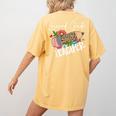 Second Grade Teacher Leopard Pencil 2nd Grade Women Teacher Women's Comfort Colors T-Shirt Back Print Mustard Second Grade Teacher Leopard Pencil 2nd Grade Women Teacher Women's Comfort Colors T-Shirt Back Print Mustard
