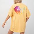 Sign Language Heart ASL For Deaf Teacher Women's Comfort Colors T-Shirt Back Print Mustard Sign Language Heart ASL For Deaf Teacher Women's Comfort Colors T-Shirt Back Print Mustard