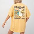 Silly Goose Teacher Club Silly Goose For Teacher Women's Comfort Colors T-Shirt Back Print Mustard Silly Goose Teacher Club Silly Goose For Teacher Women's Comfort Colors T-Shirt Back Print Mustard