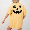 Six Seven Halloween Costume For Students Teachers 6 7 Women's Comfort Colors T-Shirt Back Print Mustard Six Seven Halloween Costume For Students Teachers 6 7 Women's Comfort Colors T-Shirt Back Print Mustard